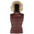 See Cherry Stain Brown The North Face Vegas Vest - Women's