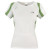 See White/Eco Green The North Face Reckoning Tee - Short-Sleeve - Women's