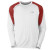 See White/Molten Red The North Face Vitesse Crew - Long-Sleeve - Men's