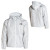 See White The North Face Night Camo Breaker Jacket - Men's