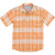 See Yam Orange The North Face Boulder Tramline Woven Shirt - Short-Sleeve - Men's