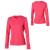 See Gypsy Pink The North Face Akira Spark V-Neck Sweater - Women's