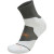 See White/Charcoal Terramar Quarter Crew Sock - Men's 