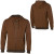 See Chocolate Vans Checkerboard Full-Zip Hooded Sweatshirt - Men's