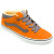 See Orange/Charcoal Vans TNT Mid Skate Shoe - Men's