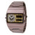 See Brown/Brown/Brown Embossed, One Size Vestal Metal Monte Carlo Watch