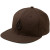 See Brown Volcom New Era Full Stone Fitted Ball Cap See Brown Volcom New Era Full Stone Fitted Ball Cap