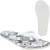 See White Volcom Volka Dot Synthetic Creedler Sandal - Women's See White Volcom Volka Dot Synthetic Creedler Sandal - Women's