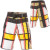 See Gold Volcom Foster Too Plaid Mod Board Short - Men's