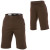 See Brown Stripe Volcom Frickin Stripe Chino Short - Men's