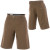 See Brown Volcom Bloke Short - Men's