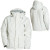 See White Volcom Meta Hybrid Jacket - Men's