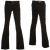 See Overdyed Black Volcom Dresden Trouser Denim Pant - Women's