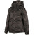 See Wolf Stripe Black Volcom Cavell Welded Down Puff Jacket - Women's