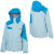 See Crystal Blue/Mali Blue Volcom Robson Insulated Jacket - Women's