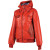 See Lava Red Volcom Anego Leather Down Jacket - Women's See Lava Red Volcom Anego Leather Down Jacket - Women's