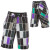 See Black Volcom Tiled Mod Board Short - Men's