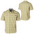 See Haze Yellow Volcom XYZ Plaid Shirt - Short-Sleeve - Men's