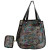 See Black Volcom Moon Shroom Tote