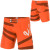 See Burnt Orange Volcom On The Fence Board Short - Women's See Burnt Orange Volcom On The Fence Board Short - Women's