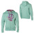 See Green Aluminum Volcom Twisted Slim Hooded Full-Zip Sweatshirt - Men's