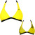 See Yellow Volcom The Mixer Halter Reversible Bikini Top - Women's See Yellow Volcom The Mixer Halter Reversible Bikini Top - Women's