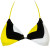 See Yellow Volcom Broken Pieces Triangle Bikini Top - Women's