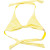 See Yellow Volcom Knotty Not Reversible Bikini Halter Top - Women's