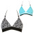 See Aqua Volcom Stone Ya Later Triangle Reversible Bikini Top - Women's