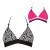 See Grape Volcom Stone Ya Later Triangle Reversible Bikini Top - Women's