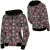 See Black Volcom Intermission Novelty Full-Zip Hooded Sweatshirt - Women's