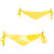 See Lemon Volcom Cosmic Day Reversible Loop Bikini Bottom - Women's