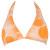 See Orange Volcom Cosmic Day Halter Slide Bikini Top - Women's