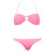 See Fuchsia Volcom B4BC Bandeau Bikini - Women's