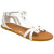 See White Volcom Always Right Creedlers Sandal - Women's