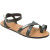 See Black Volcom Connect Creedlers Sandal - Women's