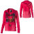 See Deep Pink Volcom Fangs Full-Zip Hooded Sweatshirt - Women's
