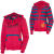 Volcom Fruit Strypes Reversible Hooded Sweatshirt - Women's