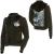 See Black Acid Wash Volcom Cheetie Full-Zip Sweatshirt - Women's
