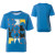 See Heather Blue Volcom Block  T-Shirt - Short-Sleeve - Boys'