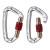 Wild Country Neon Keylock Screwgate Carabiner