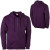 See Purple Passion WeSC Small Icon Pattern Full-Zip Hooded Sweatshirt - Men's See Purple Passion WeSC Small Icon Pattern Full-Zip Hooded Sweatshirt - Men's
