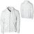 See White WeSC Small Icon Pattern Full-Zip Hooded Sweatshirt - Men's See White WeSC Small Icon Pattern Full-Zip Hooded Sweatshirt - Men's