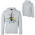 See White WeSC Marok Helicopter Hooded Sweatshirt - Men's