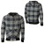 Zoo York Ganesvoort Flannel Full-Zip Hoody - Men's