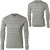 See Heather Grey Zoo York Bleeker Thermal T-Shirt - Long-Sleeve - Men's