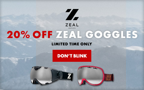 Zeal 20% Off Sale