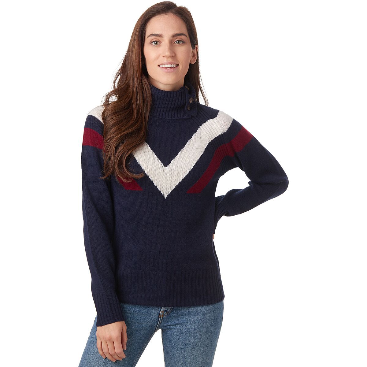 Alps & Meters Ski Race Knit Sweater - Women's | Backcountry.com
