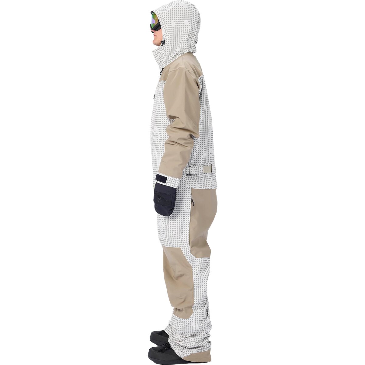Мужские комбинезоны Airblaster Beast Suit, цвет: Снежный — фото 2