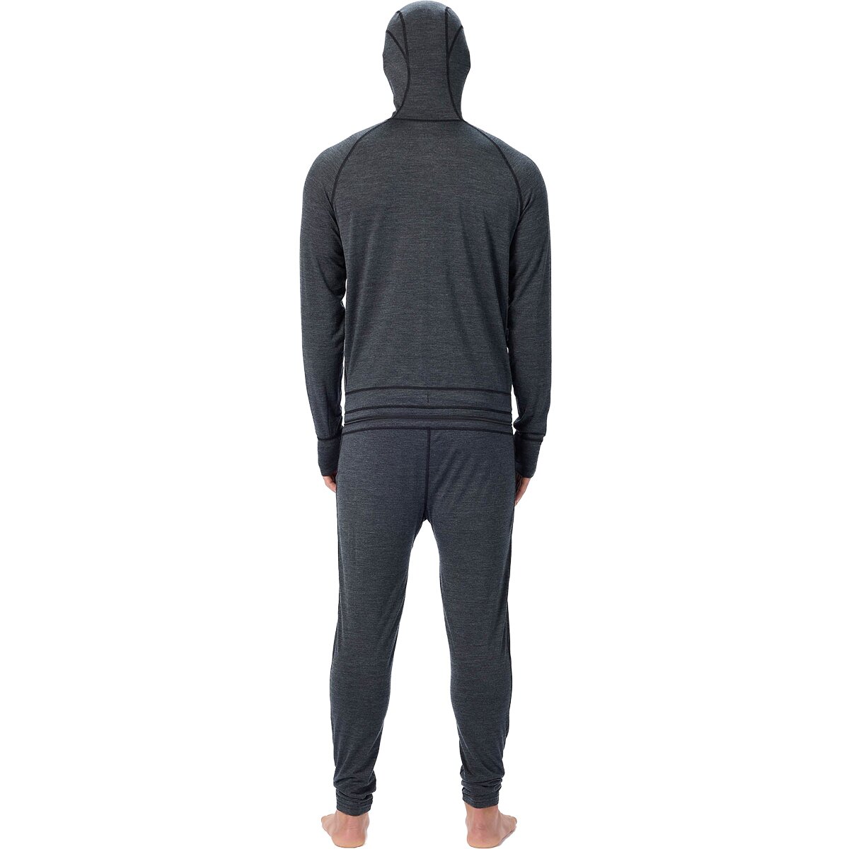 Мужские комбинезоны Airblaster Merino Ninja Suit, цвет: Чёрный — фото 4
